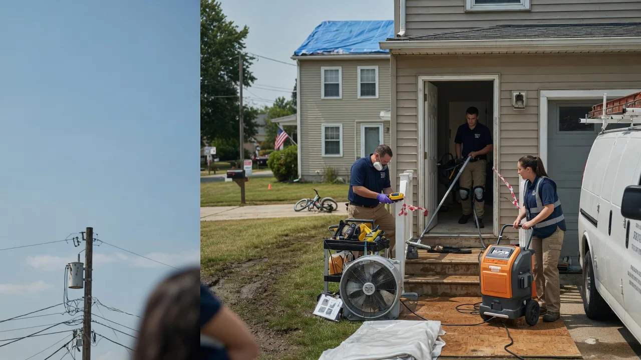Water Damage Repair in Courtland, VA near me